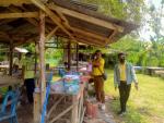 จัดทำทางม้าลายหมู่ที่ 3 บริเวณตลาดนัด เพื่อความปลอดภัยในการข